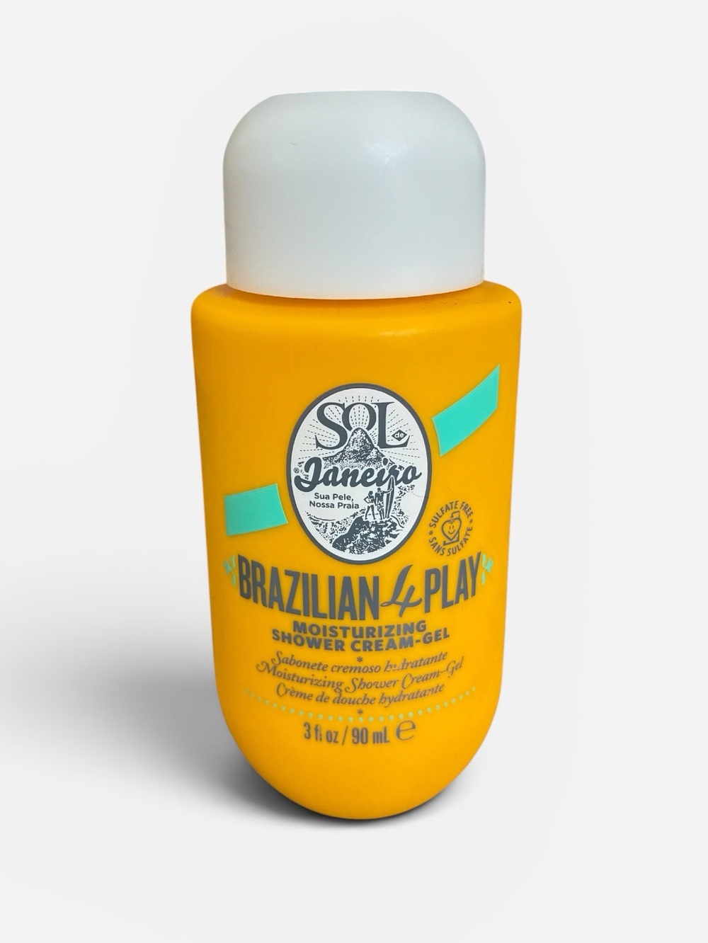 Sol de Janeiro Brazilian 4 Play Moisturizing Shower Cream-Gel – Yellow